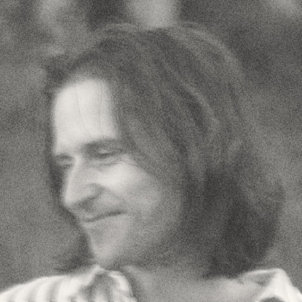 Black-and-white portrait of Brody, founder of Resalad